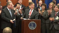 Luke Chung and Governor Bob McDonnell